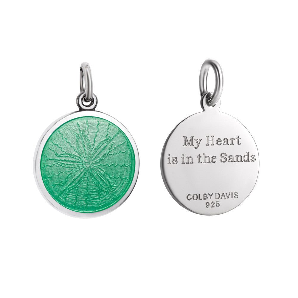 Colby Davis Pendant: Small Sand Dollar - Sterling Silver