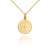 Colby Davis Pendant: Small Compass Rose - Gold Vermeil