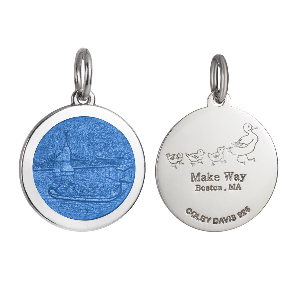 Colby Davis Pendant: Medium Boston - Sterling Silver