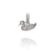 Colby Davis Pendant: Duckling Charm Sterling Silver