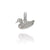 Colby Davis Pendant: Mother Duck Charm Sterling Silver