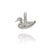 Colby Davis Pendant: Father Duck Charm Sterling Silver