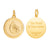 Colby Davis Pendant: Medium Oyster Pendant - Gold Vermeil