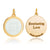 Colby Davis Pendant: Medium Mother-Daughter Knot - Gold Vermeil