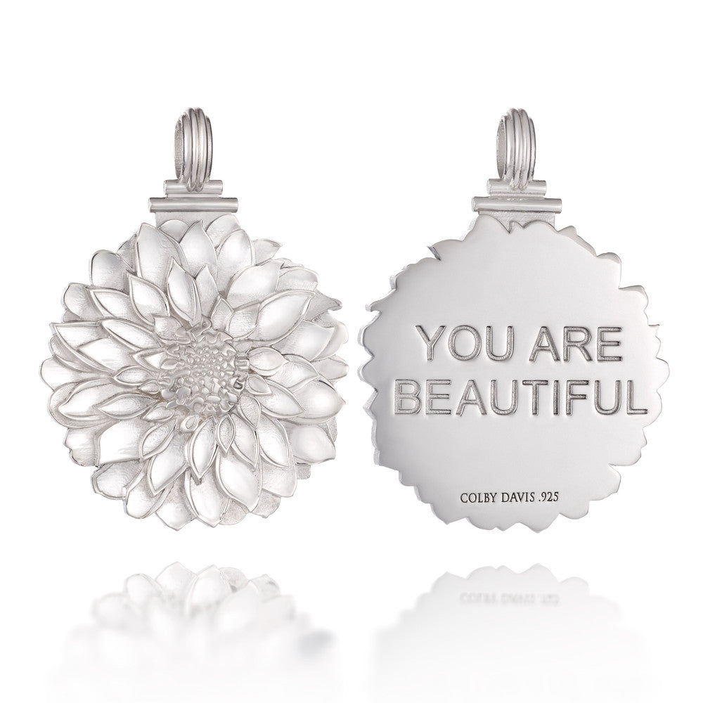 Colby Davis Pendant: Dahlia - Sterling Silver