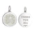 Colby Davis Pendant: Medium Octopus - Sterling Silver