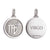 Colby Davis Pendant: Virgo Zodiac - Sterling Silver