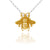 Small Bee Pendant Gold Vermeil