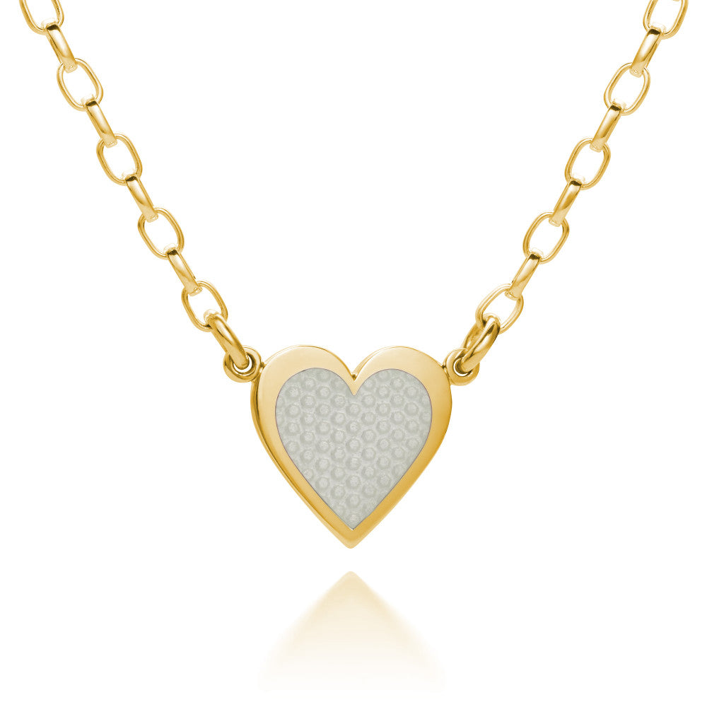Colby Davis Necklace: Hearts of Love - Gold Vermeil