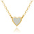 Colby Davis Necklace: Hearts of Love - Gold Vermeil
