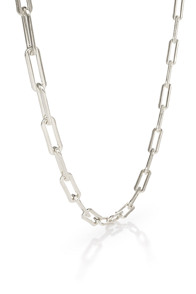 Colby Davis Chain: Paper Clip - Sterling Silver 18"