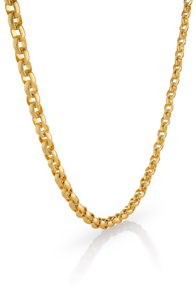 Colby Davis Chain: Gold Vermeil Signature Rolo - 18"