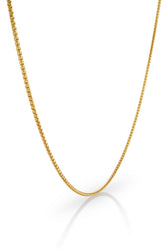 Colby Davis Chain: Gold Vermeil Extra Small Box - 18"
