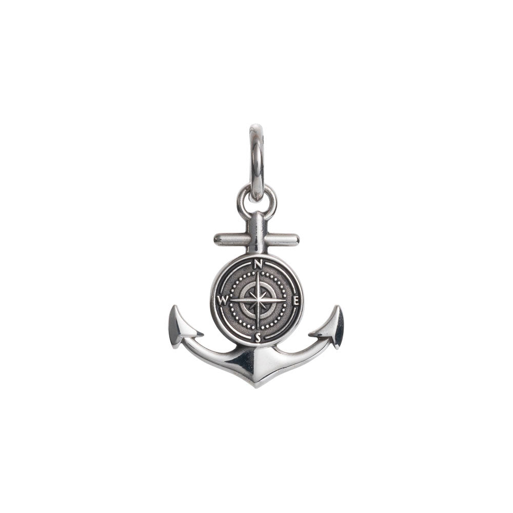 Colby Davis Pendant: Large Rowe's Wharf Anchor Charm Sterling