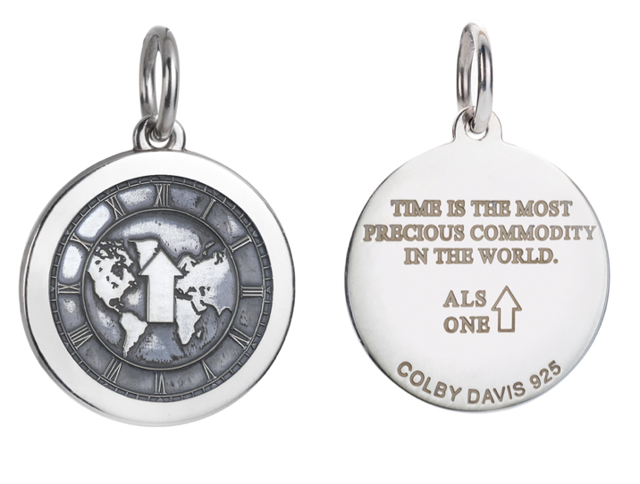 Colby Davis Pendant: Men's Medium ALS - Sterling Silver