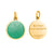 Colby Davis Pendant: Small Sand Dollar - Gold Vermeil