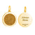 Colby Davis Pendant: Medium Sunflower - Gold Vermeil