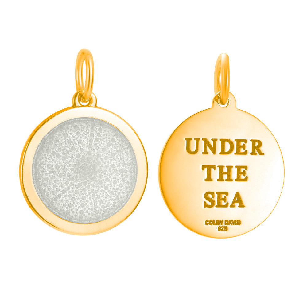 Colby Davis Pendant: Medium Sea Urchin - Gold Vermeil