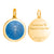 Colby Davis Pendant: Medium Angel - Gold Vermeil