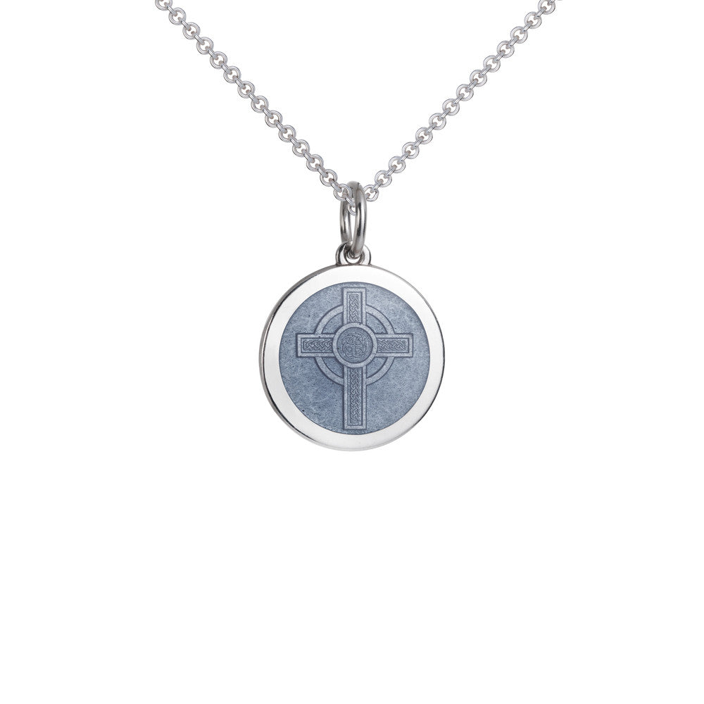 Colby Davis Pendant: Medium Celtic Cross - Sterling Silver