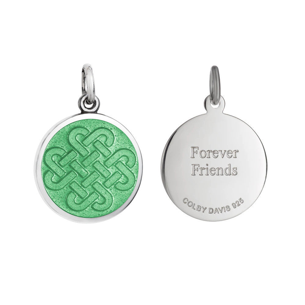 Colby Davis Pendant: Small Friendship Knot - Sterling Silver