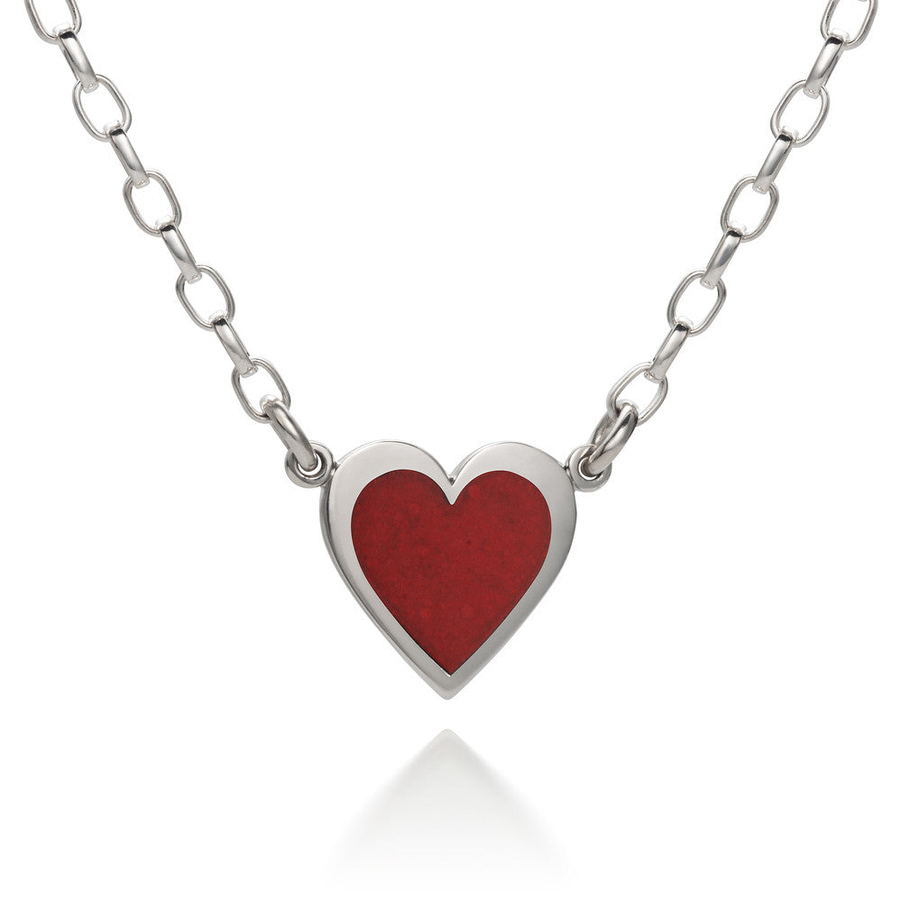 Colby Davis Necklace: Hearts of Love - Sterling Silver