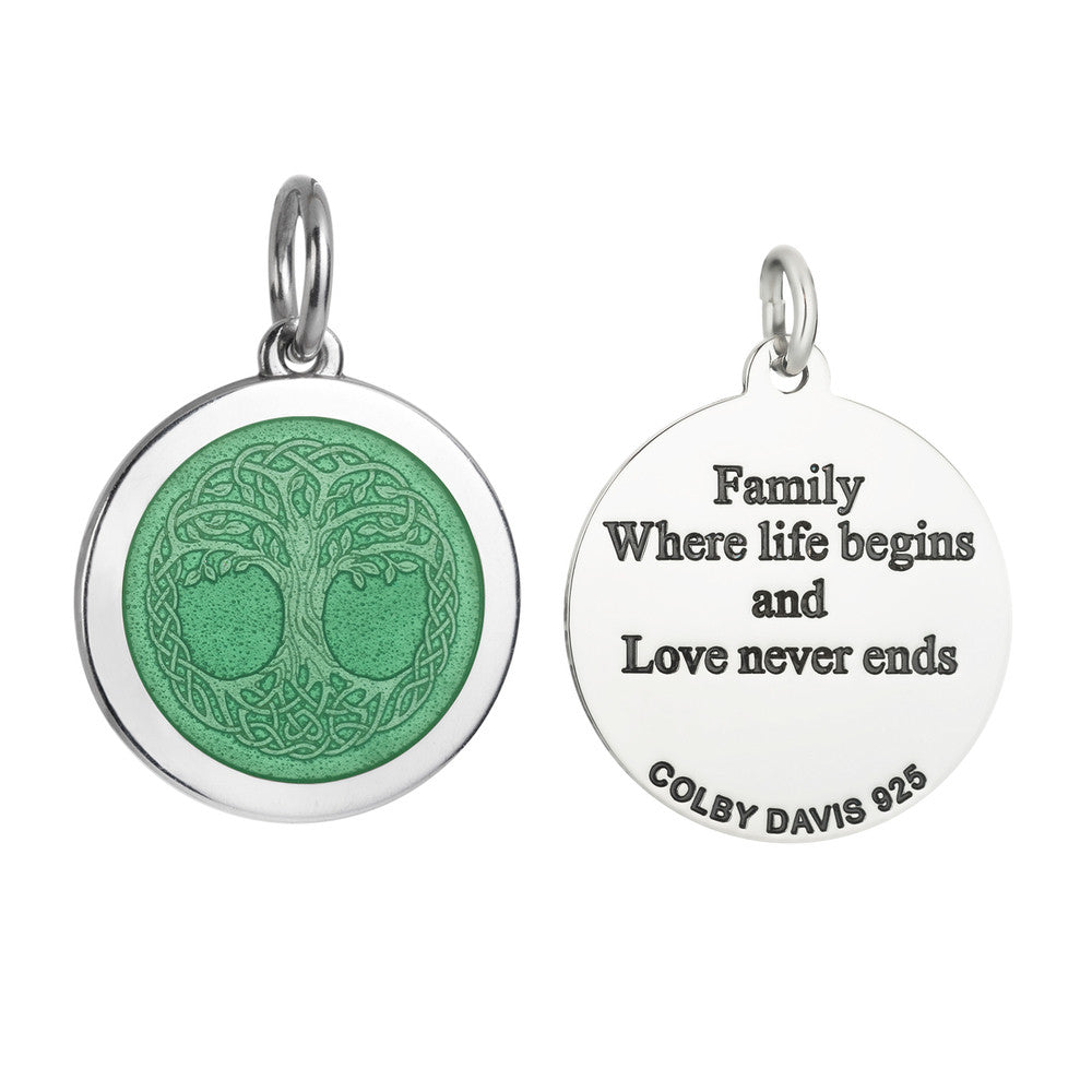 Colby Davis Pendant: Medium Tree of Life Knot - Sterling Silver