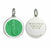 Colby Davis Pendant: Medium Mermaid - Sterling Silver