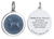 Colby Davis Pendant: Medium Dog - Sterling Silver