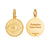 Colby Davis Pendant: Small Evil Eye - Gold Vermeil