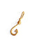 Colby Davis Fish Hook Charm - Gold Vermeil